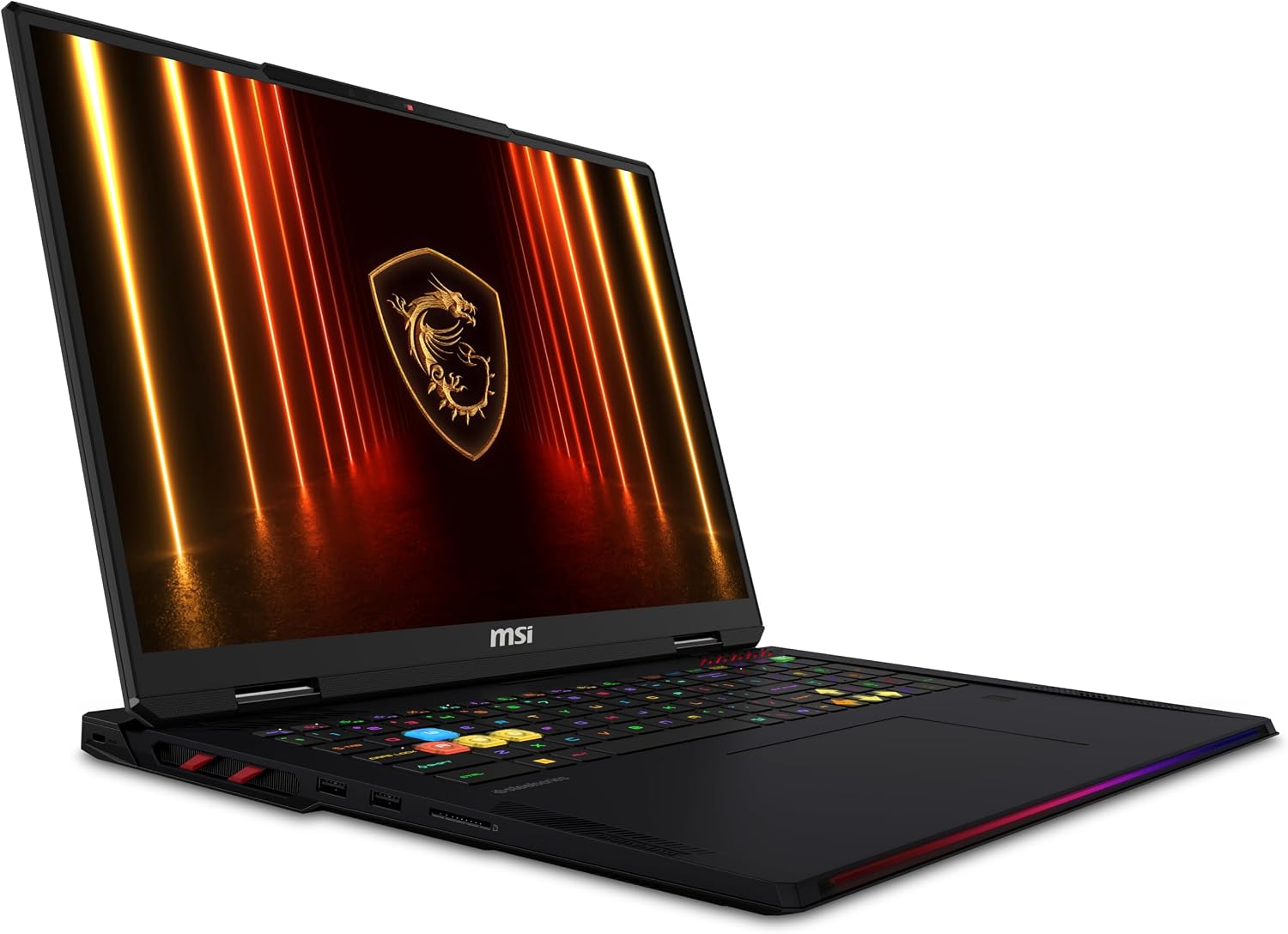 MSI Raider 18 HX AI A2XWJG-445CA 18' QHD+ 240Hz Gaming Laptop, Intel Core U9-285HX, RTX 5090, 64GB (32GB*2) DDR5 6400MHz Memory, 2TB Gen 5x4 NVMe PCIe SSD, Windows 11 Home