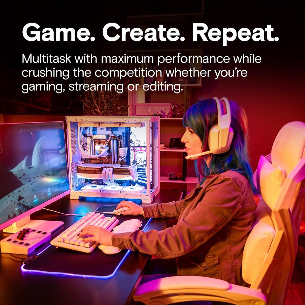 Crucial Pro DDR5 RAM 32GB Kit (2x16GB), 6400MHz CL32, Overclocking Desktop Gaming Memory, Intel XMP 3.0 & AMD Expo Compatible, White - CP2K16G64C32U5W