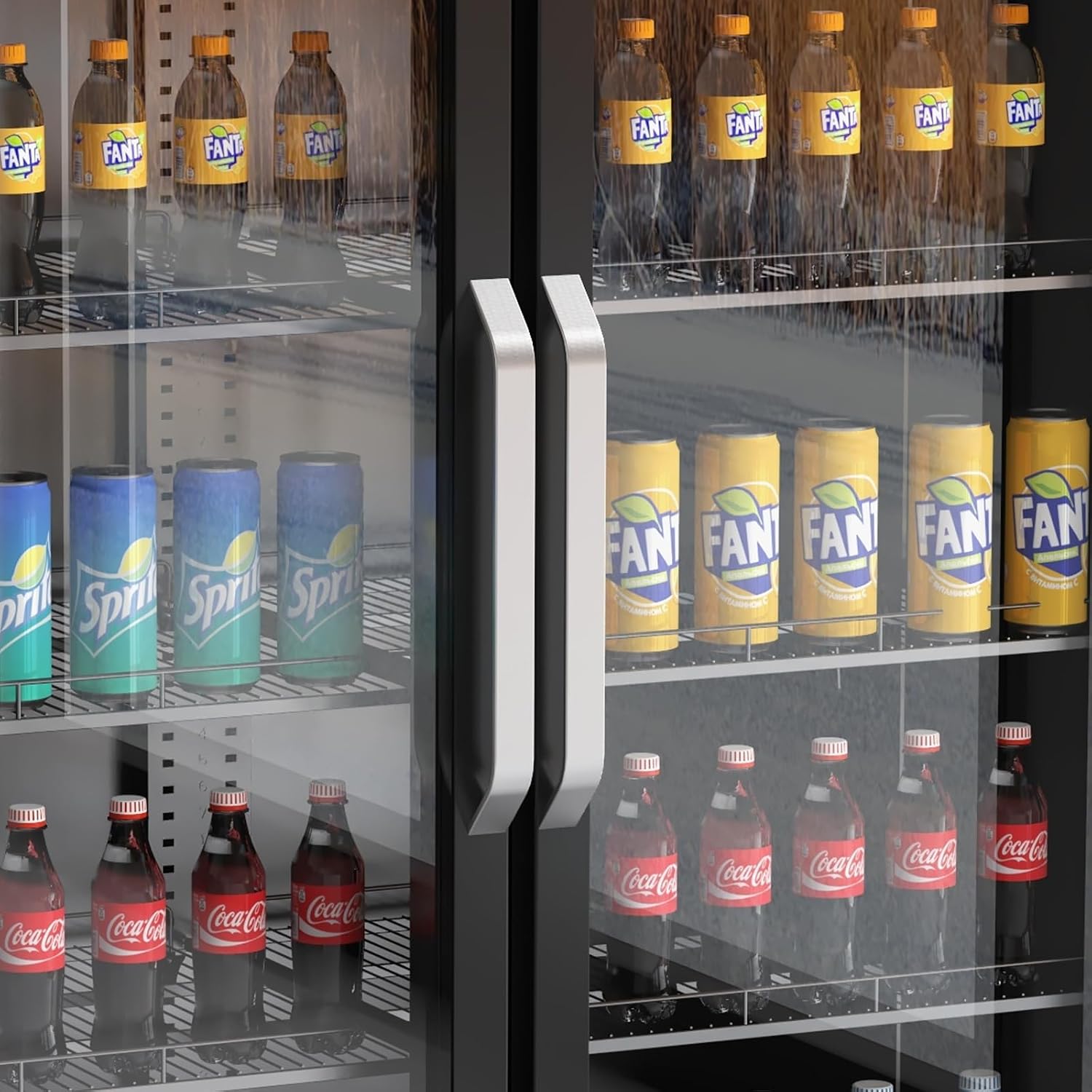 GAOMON XQPsHck Commercial Refrigerator, 26 Cu.Ft, Black