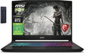 msi Katana 165Hz Gaming Laptop, 15.6' QHD Display, Intel Core i7-14650HX, GeForce RTX 5070, 32GB RAM 1TB SSD, 256gb 9H Docking Station, Backlit Keyboard, Bluetooth, Webcam, Windows 11 Pro, Black