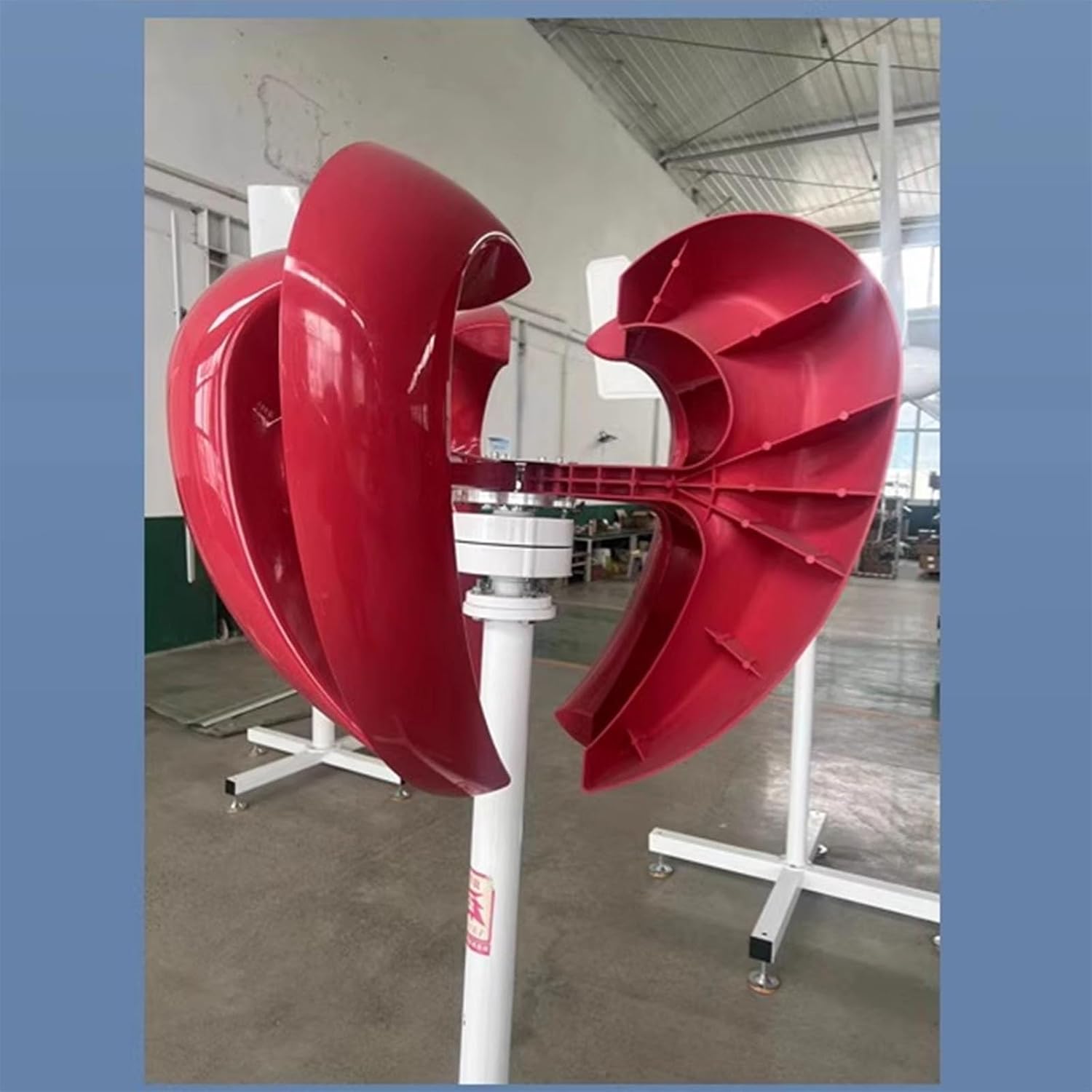 600W/800W/1000W/1200W Wind Turbine Generator Kit 12V/24V Vertical Axis Wind Turbine Generator with Controller Wind-Solar Hybrid Street Light Household Permanent Magnet Generator(1000W,12V)