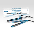 BaBylissPRO Nano Titanium Flat Iron Hair Straightener, 1' Curved Styler for Professional Salon Results and All Hair Types