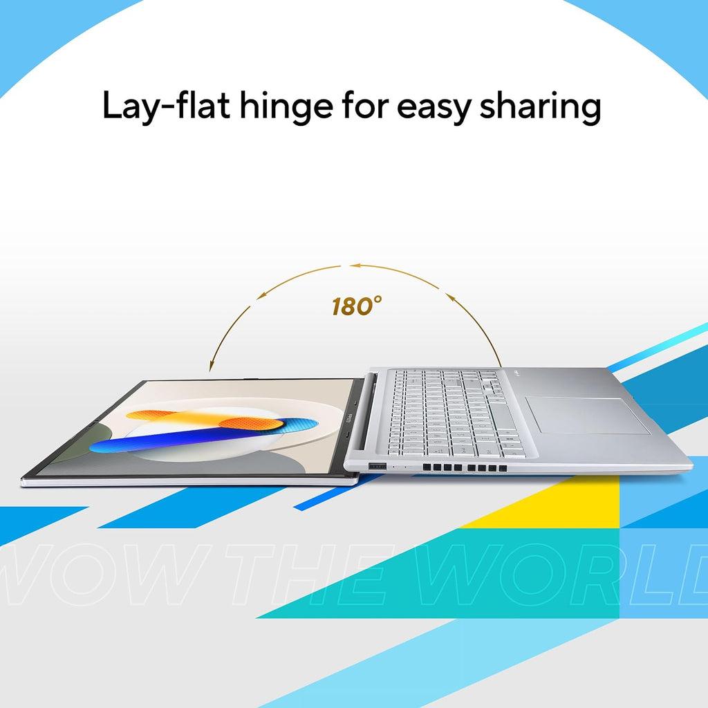 ASUS Vivobook 16 Laptop, 16' WUXGA 60Hz Display, Intel Core i5-13420H, Intel Iris Xᵉ Graphics, 16GB Memory, 512GB Storage, Windows 11, Cool Silver, F1605VA-ES56