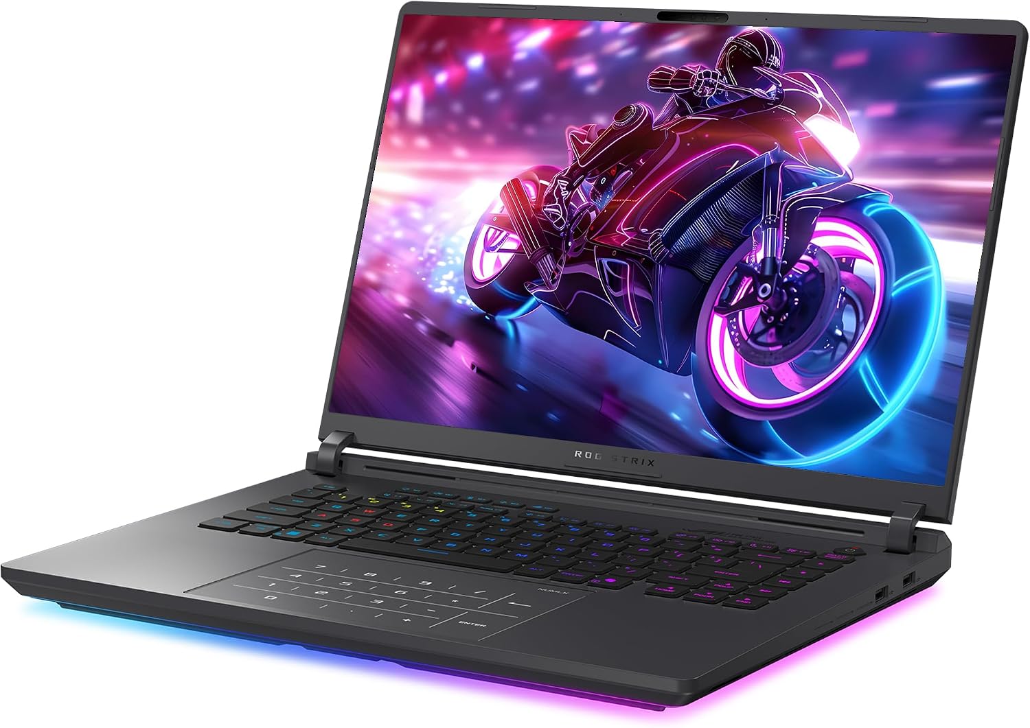 ASUS ROG Strix G16 Gaming Laptop, Intel Ultra 9-275HX, 64 GB DDR5 RAM, 2 TB PCIe SSD, 16' 2.5K (2560x1600) Display, Nvidia G-Force RTX 5080, RGB Backlit Chiclet Keyboard, W11 Pro, Eclipse Gray