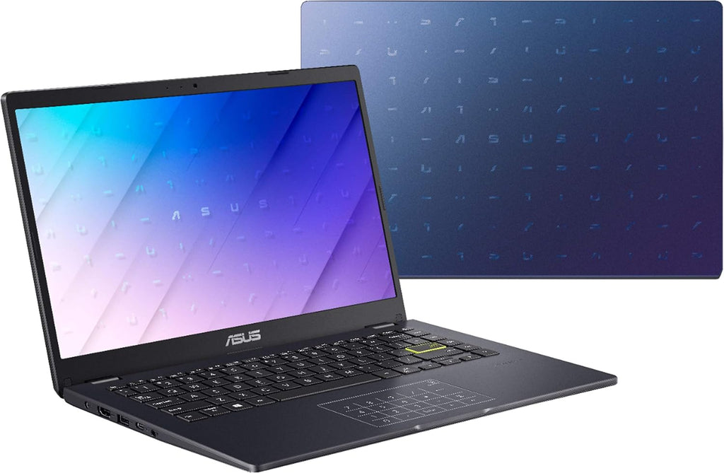 ASUS E410 Intel Celeron N4020 4GB 128GB eMMC 14-inch HD LED Win 10 Laptop (Blue)