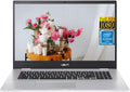 ASUS 2024 Newest Business Chromebook, 17.3' FHD Display, Intel Celeron-N4500(up to 2.80 GHz), 4GB RAM, 192GB Storage(64GB eMMC+128GB Micro SD), Intel UHD Graphics 630, HD Webcam, Wi-Fi 6, Chrome OS