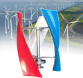 Wind Turbine, 12v 24v 3000w Noiseless Vertical Small Free Energy Wind Generator Home Portable Vertical Wind Turbine,12V