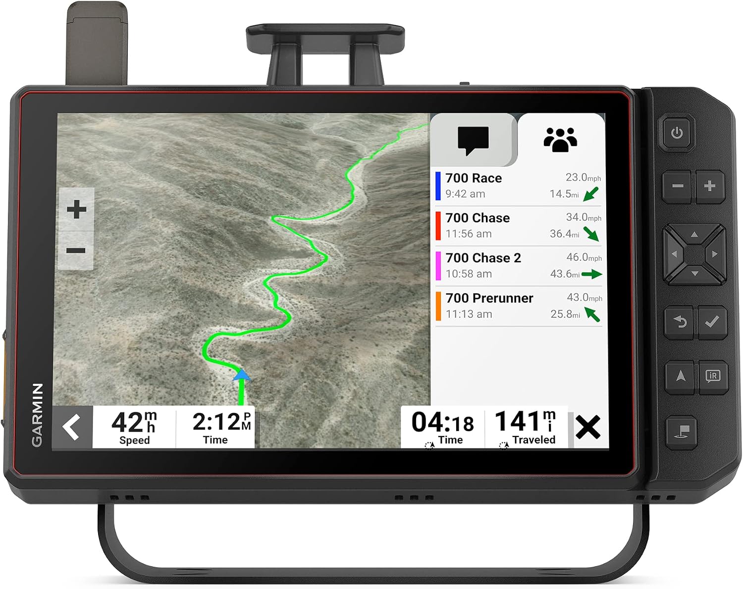 Garmin Tread XL - Baja Race Edition, Rugged, ultrabright 10' Off-Road Race Navigator, high-Performance GPS for Trophy Trucks, Team Tracking with Built-in inReach Satellite Communication