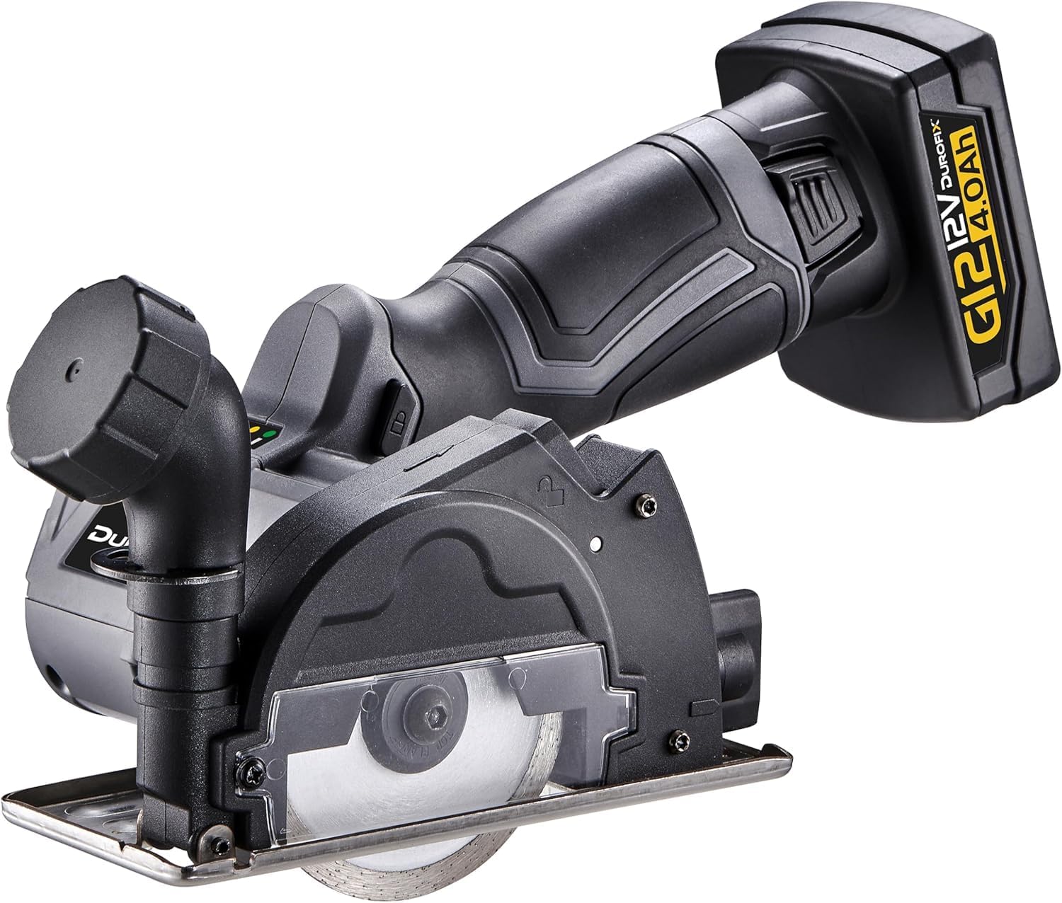 Durofix G12 Series RK12136-2-K2 12V Cordless 3/8' Hammer Drill Power Tool Combo Kit with 3 Inch Compact Cut Off Tool, Reciprocating Saw, 1 Battery & Charger