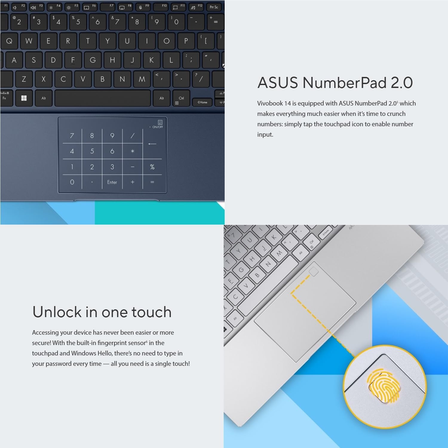 ASUS VivoBook Laptop | 40GB RAM | 1TB PCIe SSD Storage | 14' FHD Display | Intel 12th Generation 6 Core Processor | Bluetooth | HDMI | Thin & Light | Windows 11 Pro | w/WOWPC Recovery USB
