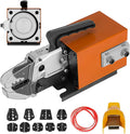 VEVOR Pneumatic Crimping Tool Am-10, Air Powered Wire Terminal Crimping Machine Crimping Up To 16mm2, Pneumatic Crimper Plier Machine with 10 Sets Of Dies for Many Kinds of Terminals