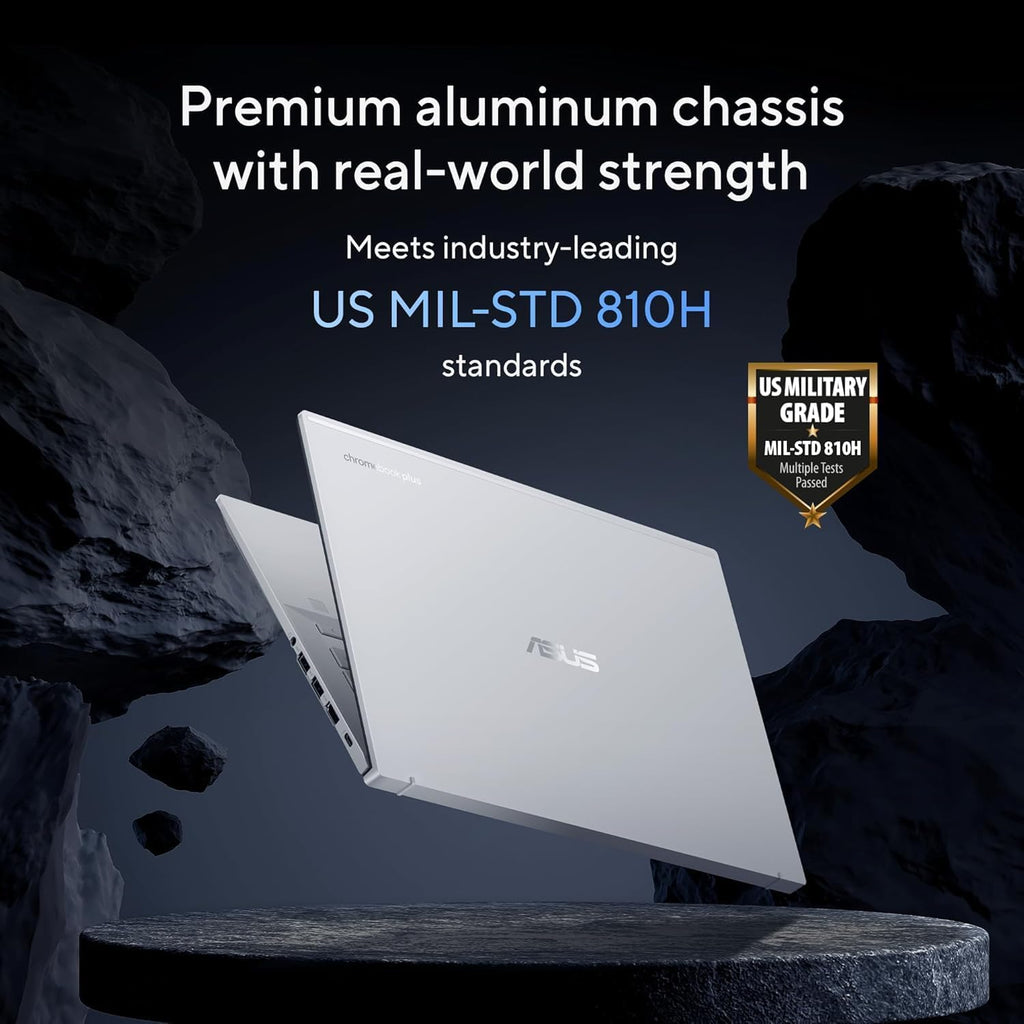 ASUS Chromebook Plus Touchscreen Laptop Flip 2-in-1-14' WUXGA Touch 144Hz, Intel Core i5-1235U, 8GB RAM| 512GB SSD, Backlit Keyboard, Stylus Pen, Gaming Chromebook Tablet