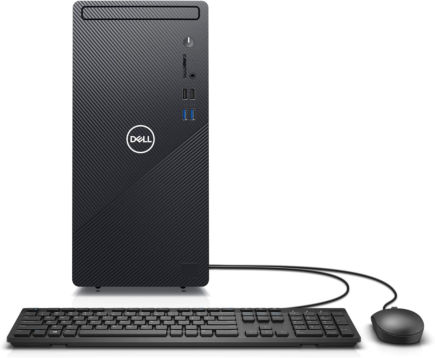 Dell Inspiron 3880 Desktop Computer - Intel Core i5 10th Gen, 12GB Memory, 512GB Solid State Drive, Windows 10 Pro, 2 Year On-Site (Latest Model) - Black