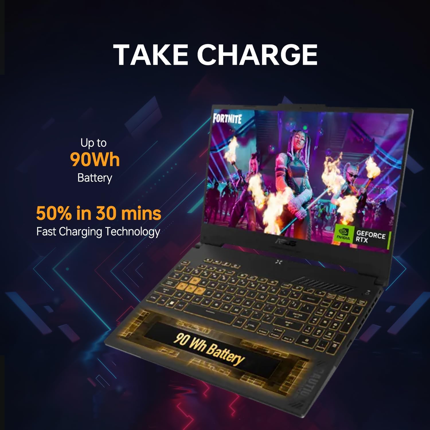 ASUS TUF 15.6 i7 RTX 4070 Gaming Laptop, 15.6' FHD 144Hz Display, Intel Core i7-13620H (Beats Intel i9-12900), NVIDIA GeForce RTX 4070, 32GB DDR5 RAM, 1TB SSD, RGB Backlit KB, Windows 11 Home