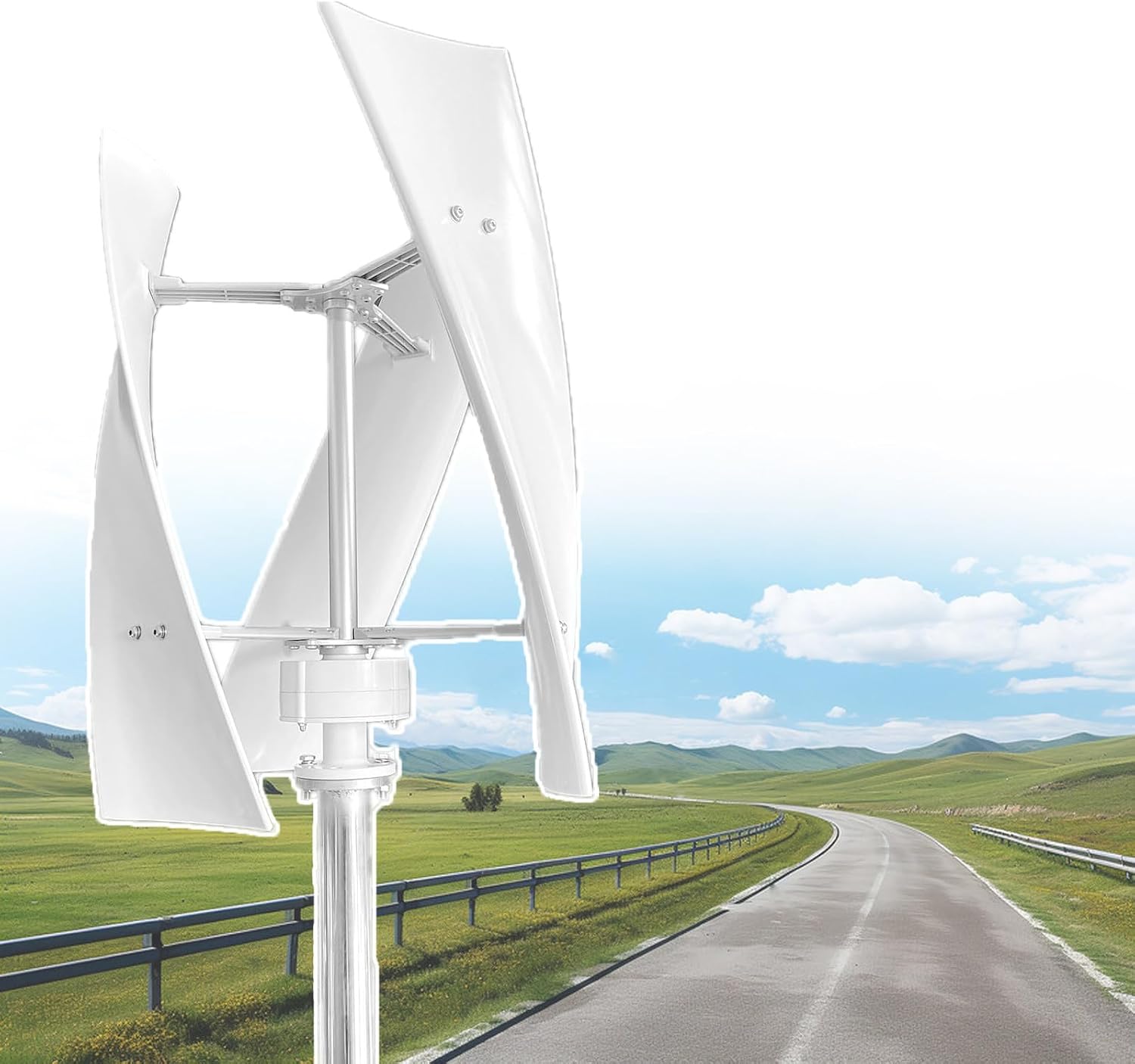 12V 24V Vertical Wind Turbine Generator 3000W,3 Blades Wind Power Generator,Windmill Generator with MPPT Controller,24V