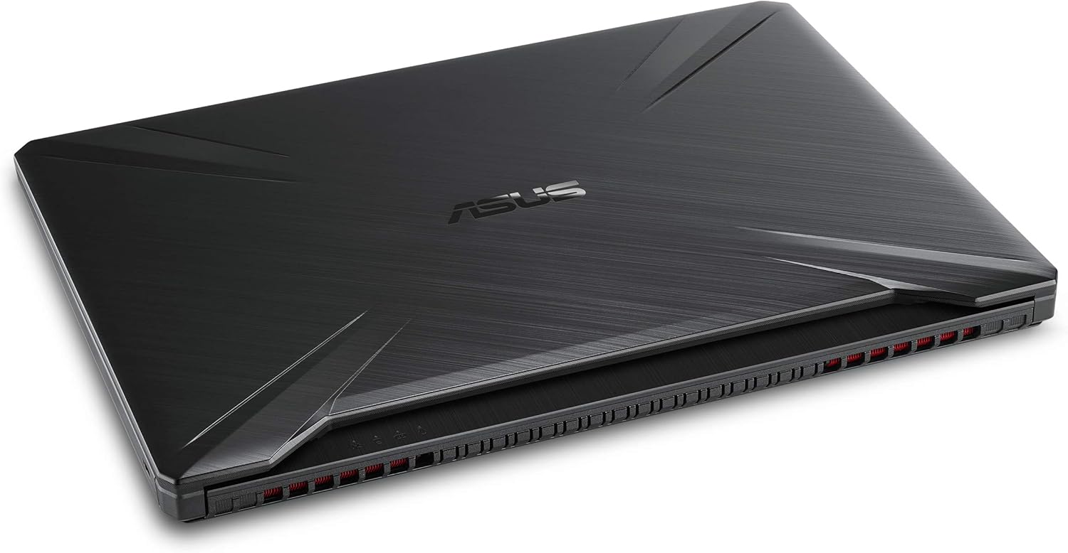 ASUS TUF Gaming Laptop, 15.6' 144Hz Full HD IPS-Type, AMD Ryzen 7 3750H, GeForce GTX 1650, 8GB DDR4, 512GB PCIe SSD, Gigabit Wi-Fi 5, Windows 10 Home, FX505DT-ES73