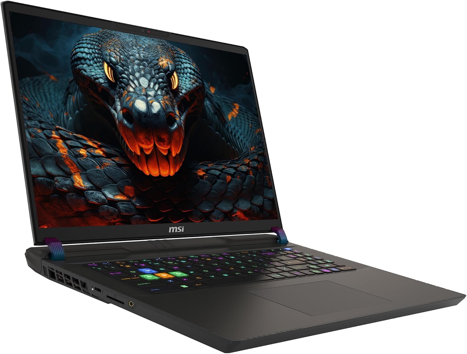 msi Vector 17 HX Gaming Laptop, Intel i9-14900HX, 32 GB DDR5 RAM, 1 TB PCIe SSD, 17' QHD+ (2560x1600) 240Hz Display, Nvidia G-Force RTX 4080, Backlit Keyboard, W11 Home, Cosmo Gray
