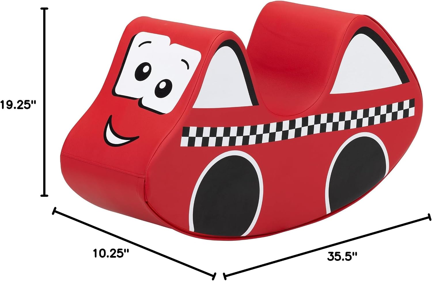 Children's Soft Vehicle Rocker – Engaging, Fun and Cozy Playtime for Daycare, Preschool, and Home