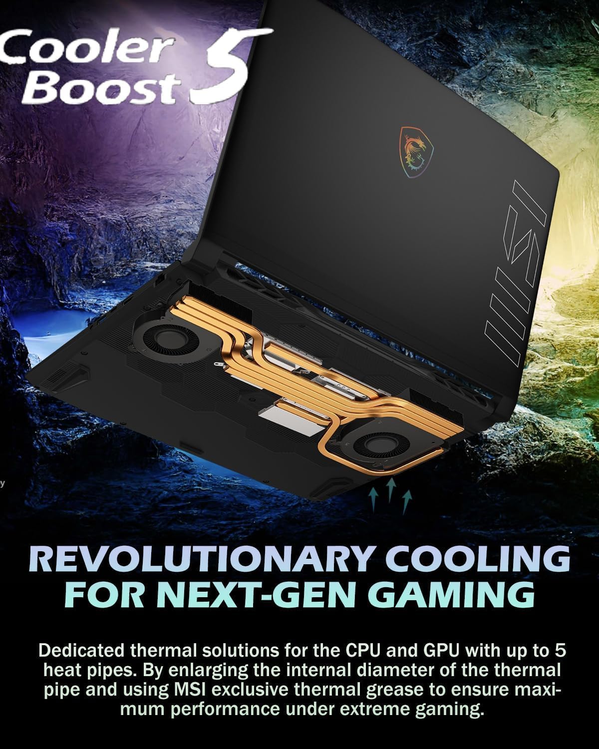 MSI Crosshair Gaming Laptop - Intel 16-Core i7-14650HX, 16' FHD+ (1920×1200) IPS Display, NVIDIA GeForce RTX 4070, with Windows 11 Pro, Office Lifetime, Wi-Fi 6, Accessories (64GB DDR5 RAM+ 1TB SSD)