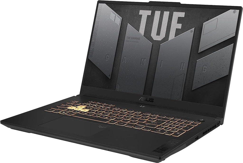 ASUS TUF F17 Gaming Laptop, Microsoft Office Lifetime License, Intel i7-13620H, NVIDIA GeForce RTX 4070, 32 GB DDR5 RAM, 2 TB SSD, 17.3' WQHD 240Hz Display, Backlit Chiclet Keyboard, Windows 11 Pro