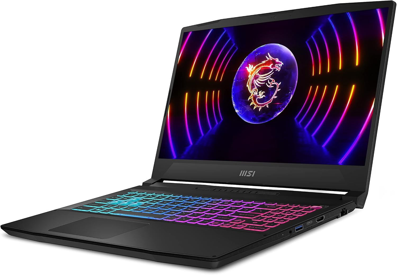 MSI 2023 Katana 15 Gaming Laptop, 15.6' 144 Hz IPS Display, Intel Core i7 12650H (Up to 4.7 GHz), GeForce RTX 4070, 16GB RAM, 1TB SSD, Wi-Fi 6, 4-Zone RGB Gaming Keyboard, Windows 11 Home