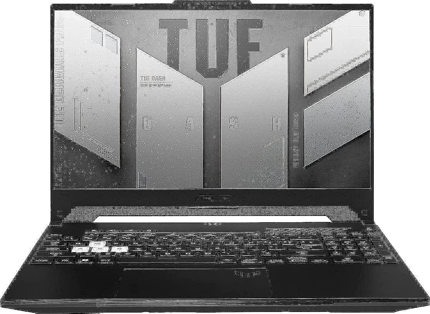 ASUS TUF Dash FX517ZR FX517ZR-F15 Off Black Gaming Laptop, i7-12650H, 16GB, 512GB PCIe SSD, 15.6' IPS Full HD (1920x1080), NVIDIA RTX 3070, Windows 11 Home