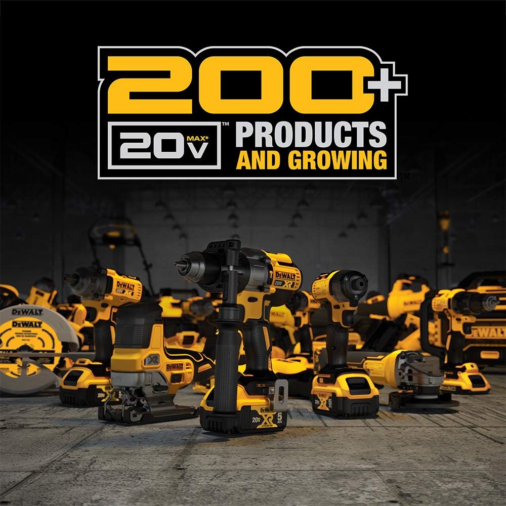 DEWALT 20V MAX Cordless Drill Combo Kit with Battery and Charger Included (DCK277C2)