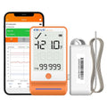 Elitech 5Pack Bluetooth Ultra Low Digital Temperature Data Logger for Refrigerator Shadow Data 100000 PointsExport PDF/CSV Report, Pharmacy Vaccine DDL Calibration Certificate, MAX MIN AVR GSP-6-TLE