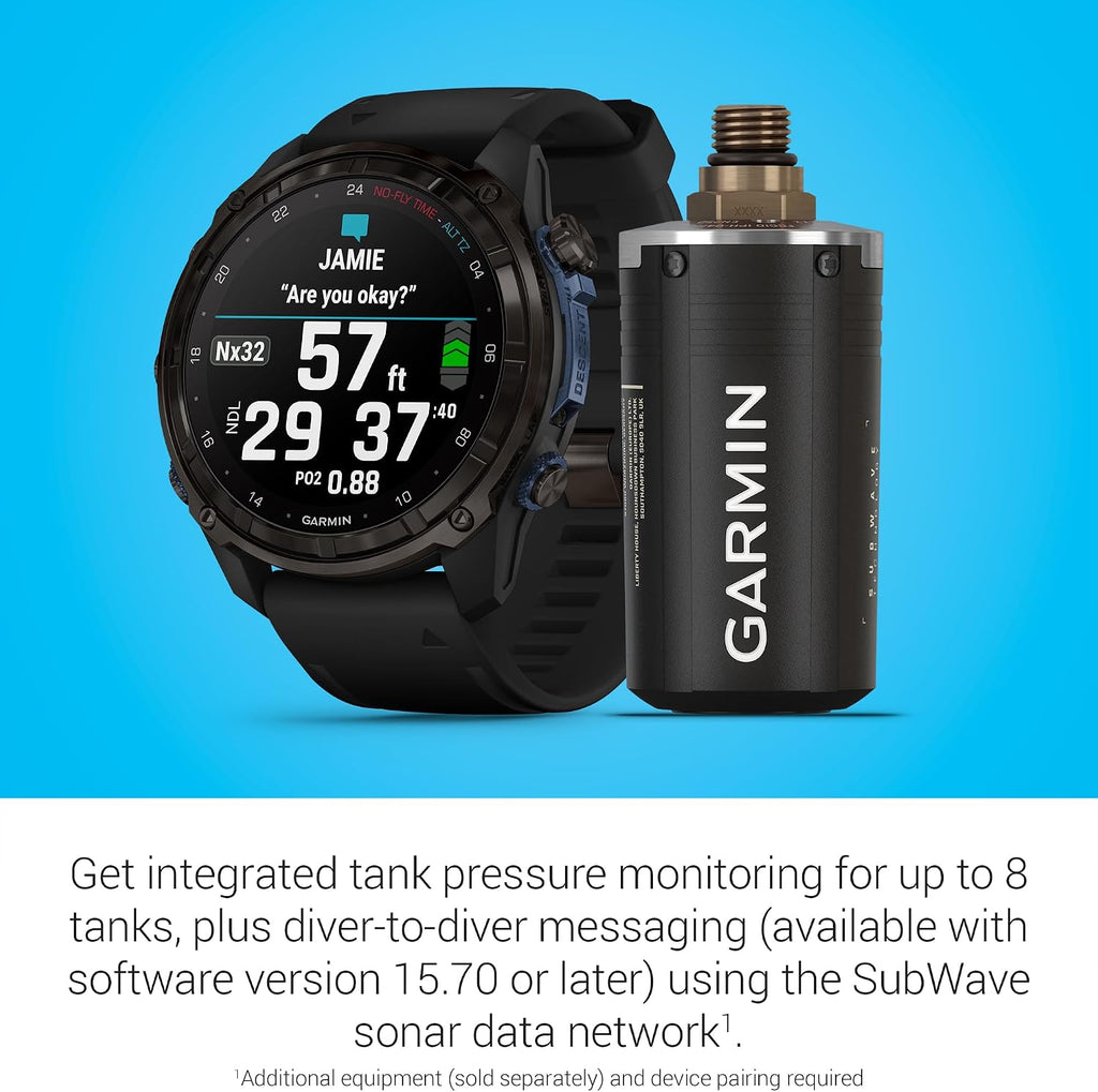 Garmin Descent™ T2 Transceiver with Subwave™ Wireless Communication