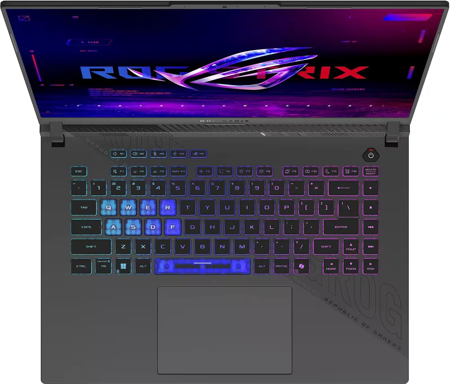 ASUS ROG Strix G16 Gaming Laptop - NVIDIA GeForce RTX 5070 Ti, 16' 165Hz WUXGA Display, AMD Ryzen 9 8940HX (Up to 5.3 GHz), WiFi 6E, RGB Backlit KB, Win11 Pro, 64GB DDR5 RAM, 2TB SSD, w/Accessories