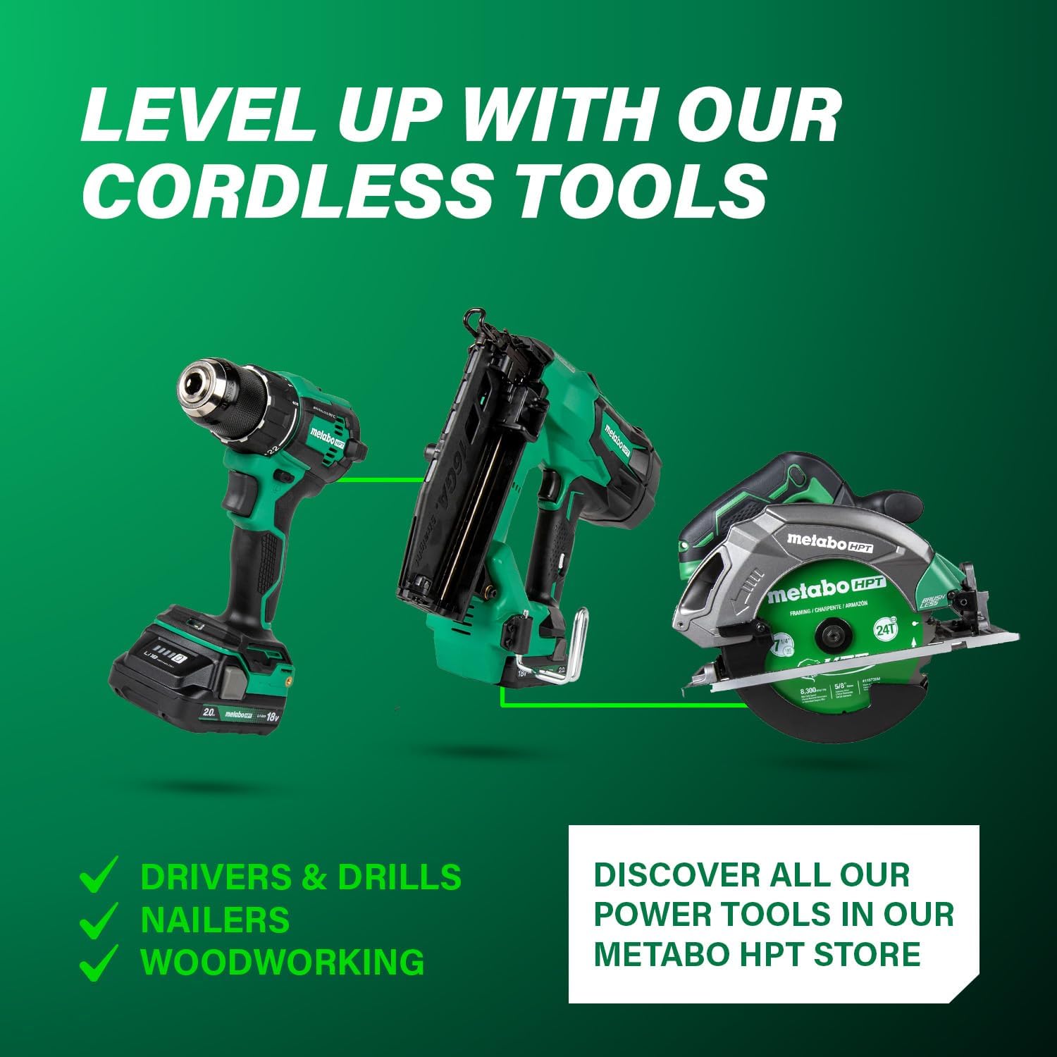 Metabo HPT Finish Nailer with Air Duster, Pro-Preferred Pneumatic Power Nailer for Crown Moldings, Base Moldings, and More, Selective Actuation, 15 Gauge Angled, 1-1/4″ to 2-1/2″ Finish Nails, NT65MA4