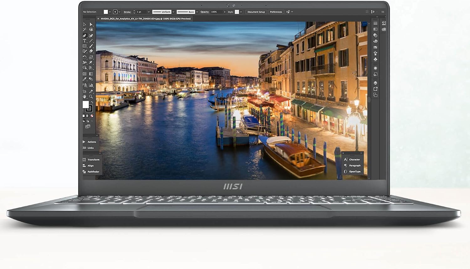 msi Laptop | Prestige | 14' 1920 x 1080 LED-Backlit | Intel Core i7-1280P 14-Core | 32GB LPDDR4 | 2TB SSD | Windows 10 Pro | Wi-Fi 6E - Bluetooth 5.2 - Backlit KB - 720p Camera - Carbon Gray