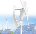 3000W Wind Turbine Helix Generator Kit, Maglev Wind Turbine Generator, Vertical Windmill 3-Phase Wind Power Turbine Nature Power,for Household Power Supply, Road Infrastructure,12V