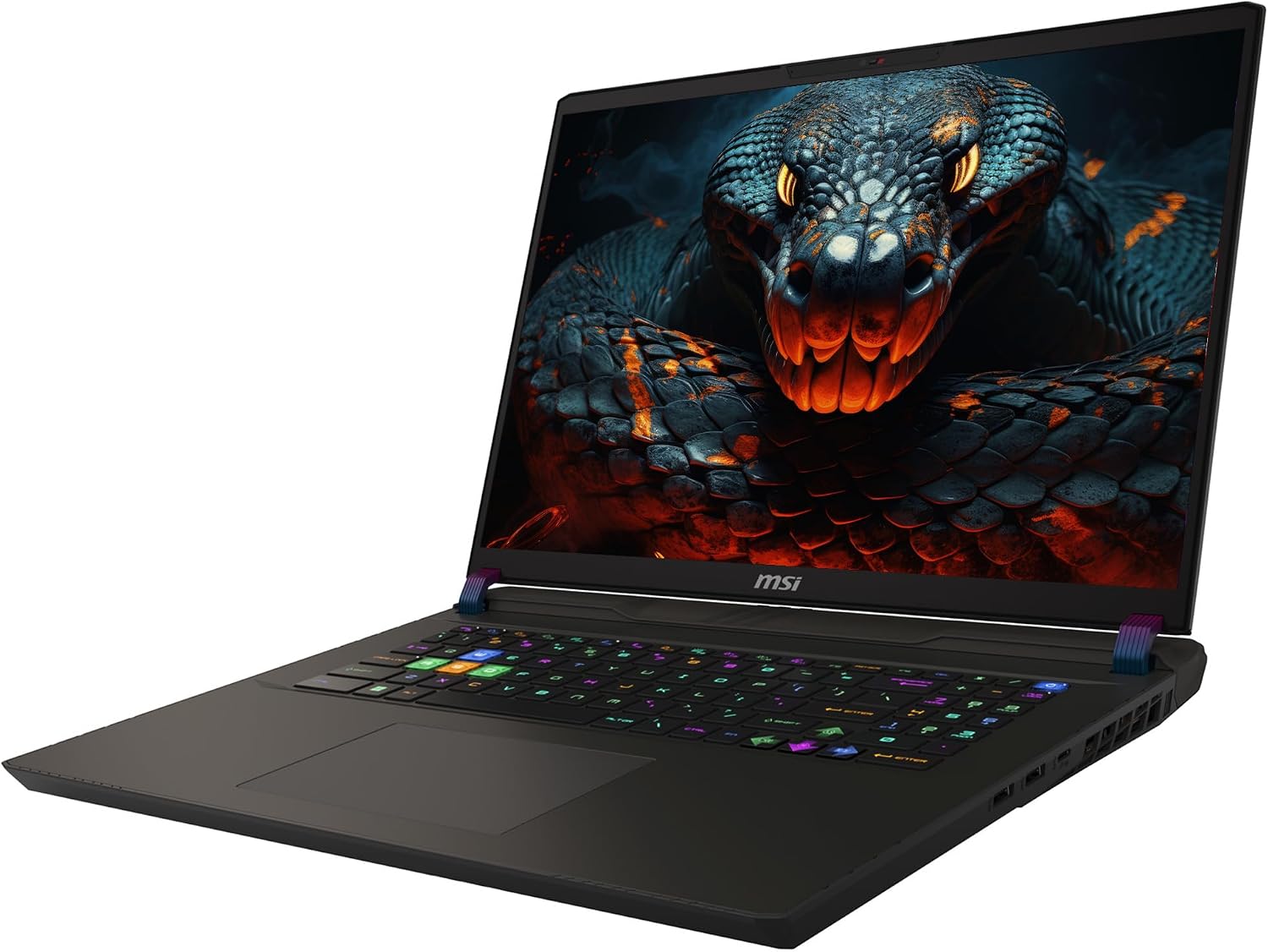 msi Vector 17 HX Gaming Laptop, Intel i9-14900HX, 64 GB DDR5 RAM, 4 TB PCIe SSD, 17' QHD+ (2560x1600) 240Hz Display, Nvidia G-Force RTX 4080, Backlit Keyboard, W11 Pro, Cosmo Gray