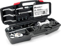 Powerbuilt Master Axle Puller Tool Set, Remove Car Front and Rear, Bearings and Seals, Vehicle Repair 21 Piece Kit - 648611, Silver