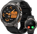 AMAZTIM Smart Watches for Men,60 Days Extra-Long Battery, Rugged Military Bluetooth Call(Answer/Dial Calls),1.43' Ultra HD AMOLED Display,Full Metal Body SmartWatch Compatible iPhone and Android