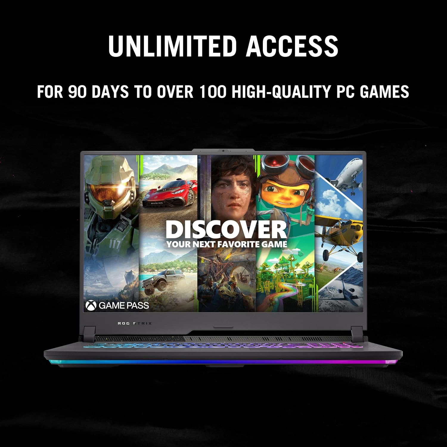ASUS ROG Strix G17 (2023) Gaming Laptop, 17.3â€ QHD 240Hz, GeForce RTX 4060, AMD Ryzen 9 7945HX, 16GB DDR5, 1TB PCIe SSD, Wi-Fi 6E, Windows 11, G713PV-DS94, Eclipse Gray