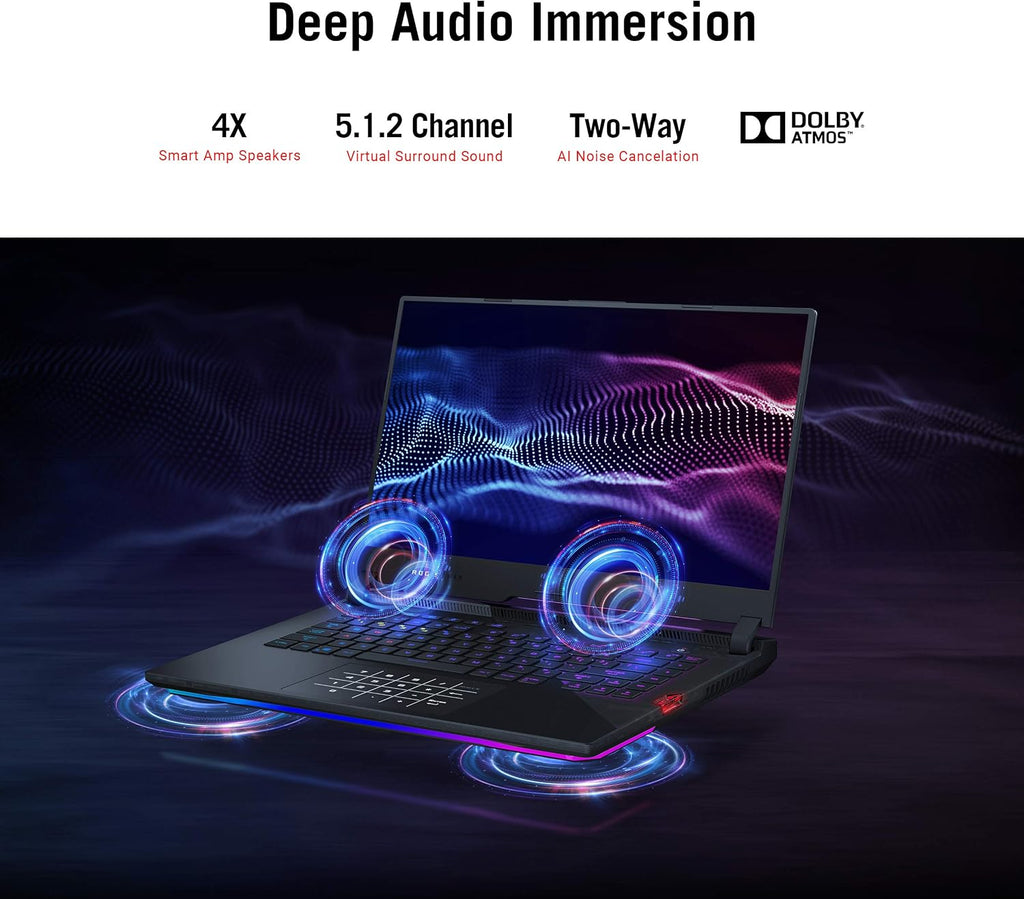 ASUS ROG Strix Scar 15 (2021) Gaming Laptop, 15.6 inch 300Hz IPS Type FHD, NVIDIA GeForce RTX 3080, AMD Ryzen 9 5900HX, 16GB DDR4, 1TB SSD, Opti-Mechanical Per-Key RGB Keyboard, Windows10, G533QS-DS96