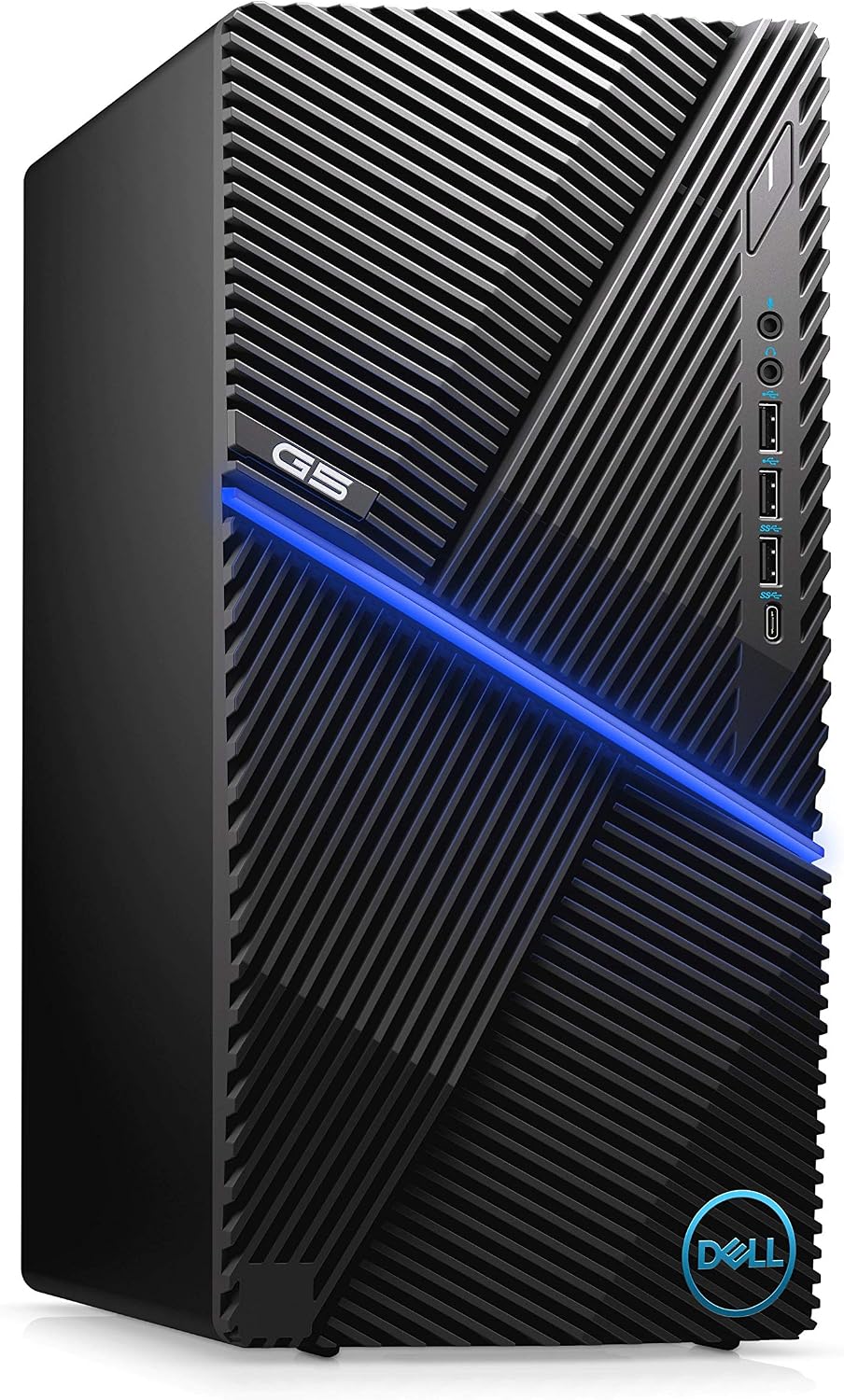 Dell 2021 G5 Gaming Desktop, Intel Core i7-10700F, 64GB DDR4 Memory, 2TB PCIe Solid State Drive + 8TB HDD, NVIDIA GeForce GTX 1660 Ti, WiFi, HDMI, Wired Keyboard&Mouse, Windows 10