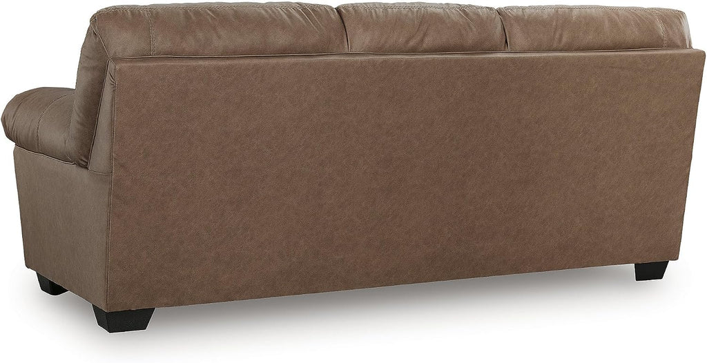 Signature Design by Ashley Walker Point Contemporary Sofa with Removable Cushion, Light Brown