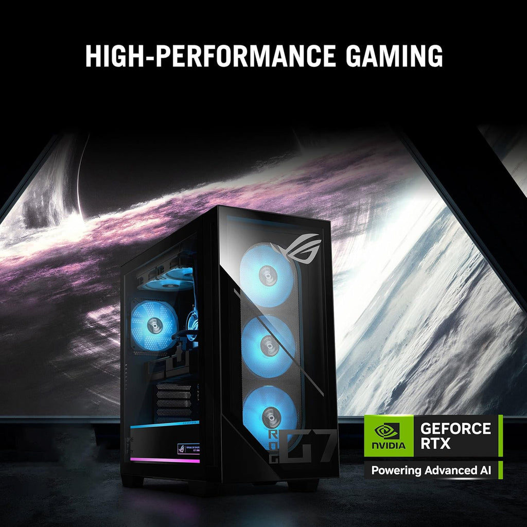 Asus G700TFPS766 ROG G7 Gaming Desktop - Intel Core Ultra 7 265F - NVIDIA GeForce RTX 5060 Ti 8GB - 32GB/1TB