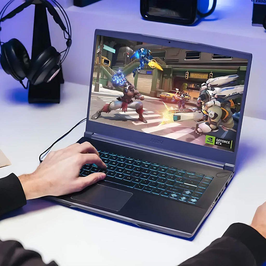 msi Thin 15.6' FHD 144Hz IPS Gaming Laptop, 13th Gen Intel Core i5-13420H, NVIDIA GeForce RTX 4050, 16GB RAM, 1TB SSD, WiFi 6, Backlit Keyboard, Cooler Boost, Windows 11 w/ICP Hub