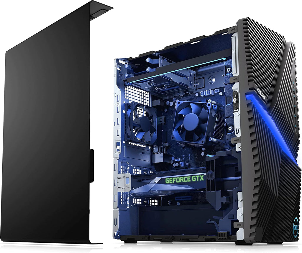 Dell 2021 G5 Gaming Desktop, Intel Core i7-10700F, 64GB DDR4 Memory, 2TB PCIe Solid State Drive + 8TB HDD, NVIDIA GeForce GTX 1660 Ti, WiFi, HDMI, Wired Keyboard&Mouse, Windows 10