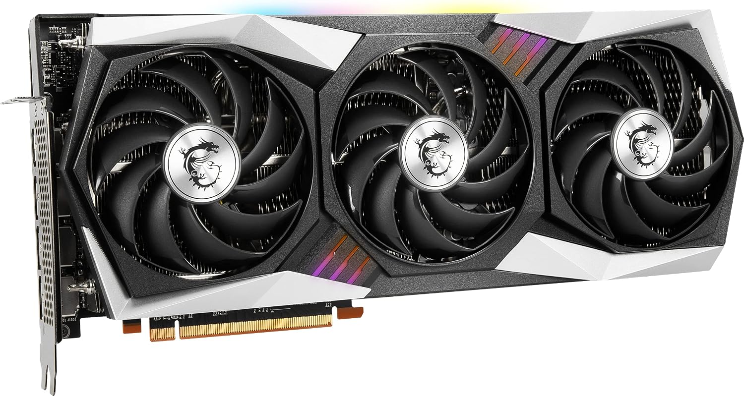 MSI Gaming AMD Radeon RX 6800 XT 16GB GDRR6 256-bit HDMI/DP 2310 MHz Boost Clock RDNA 2 OC Graphics Card (RX 6800 XT Gaming Z Trio 16G)