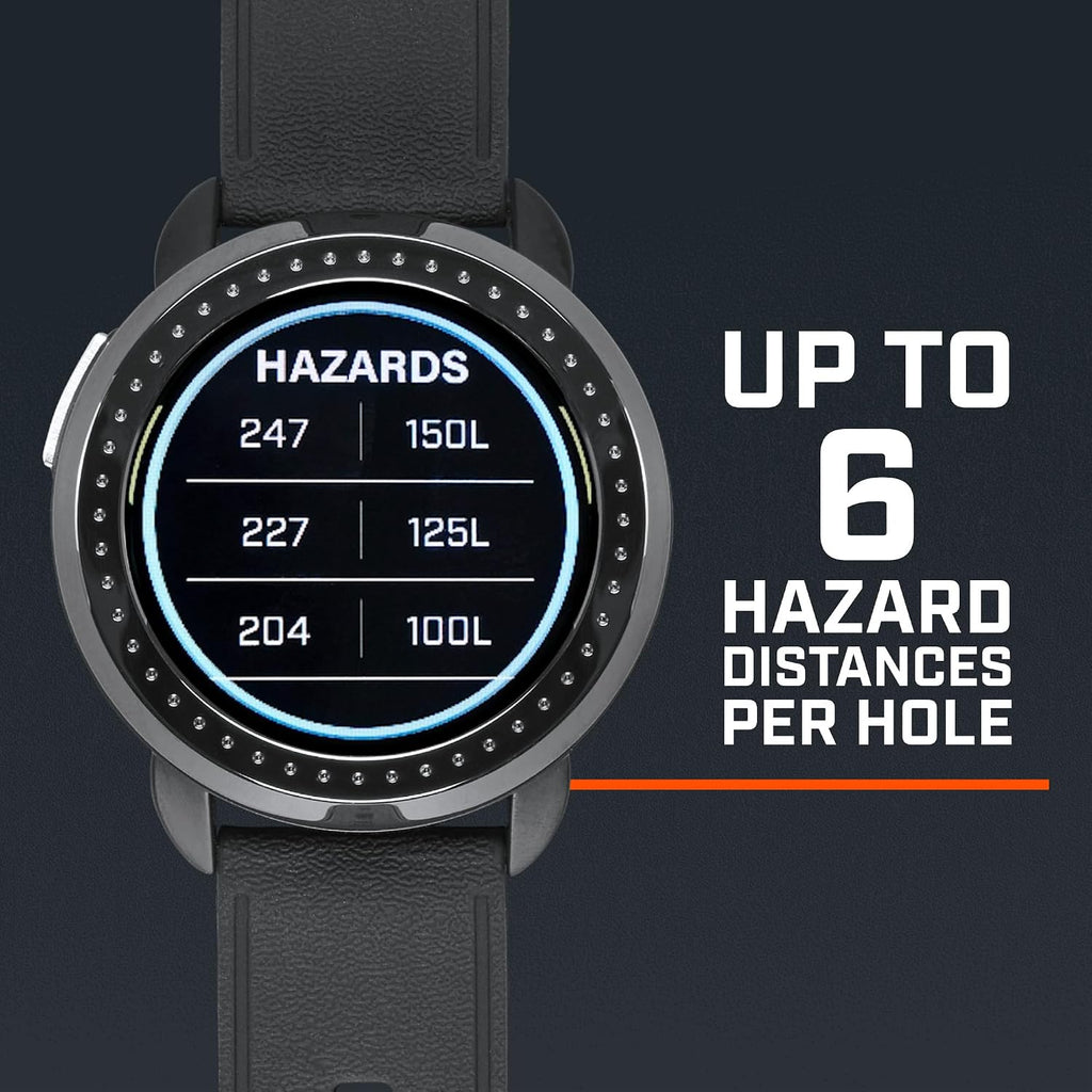 Bushnell Golf iON Elite GPS Watch – Color Touchscreen, Slope‑Adjusted Yardages, 38,000+ Courses, Shot Tracker, USB‑C, Magnetic Charger