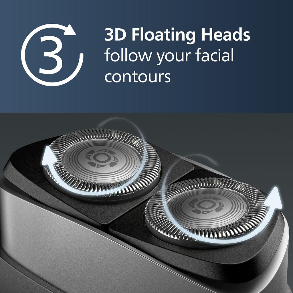 Philips Norelco Travel Groom Duo includes Compact Shaver + OneBlade 360 with Connectivity Face + Body, Electric Beard Trimmer, Shaver and Body Groomer with 5in1 Comb, Body Attachment, Travel Case