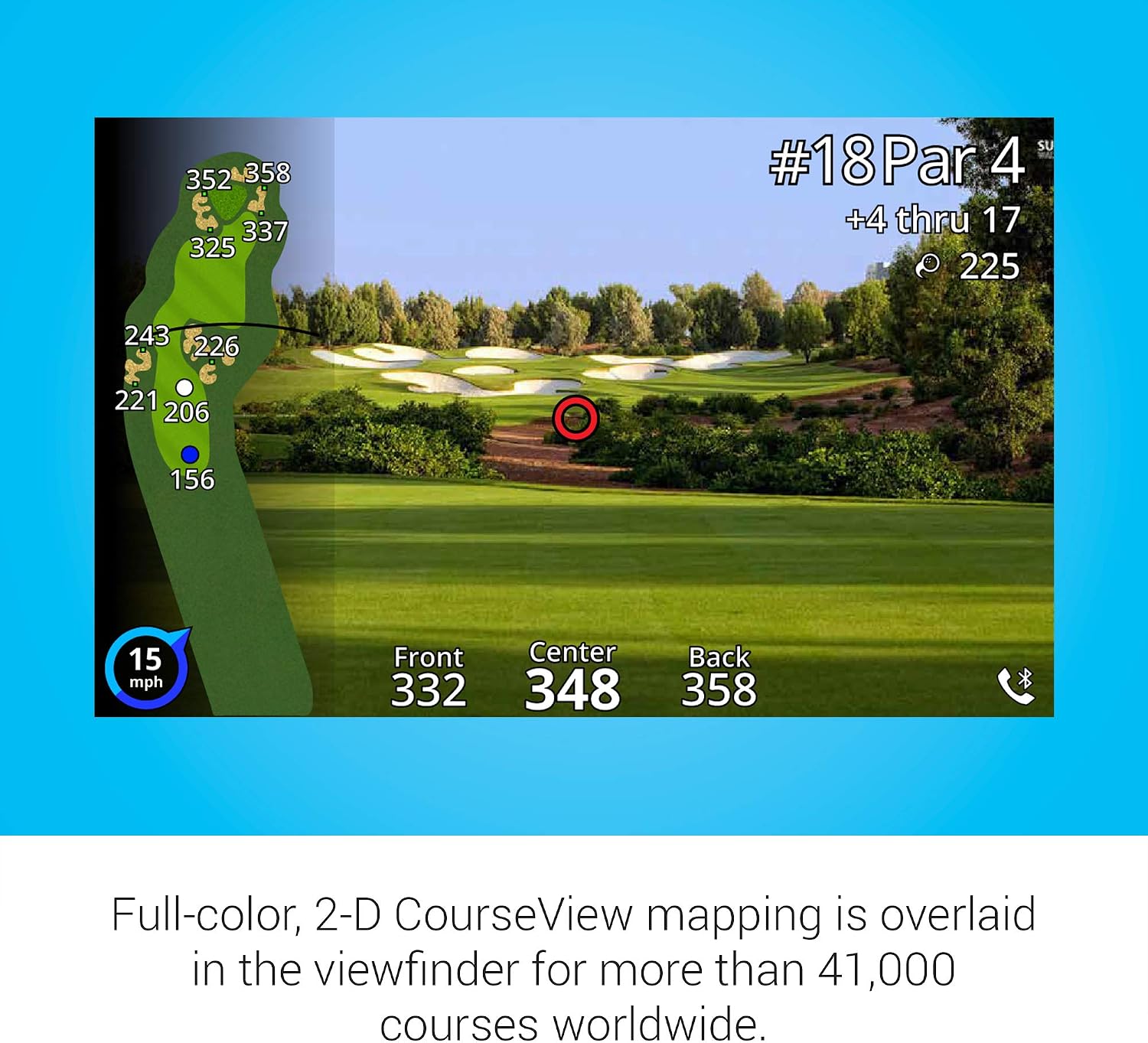 Garmin Approach Z82, Golf GPS Laser Range Finder, Accuracy Within 10' of The Flag, 2-D Course Overlays