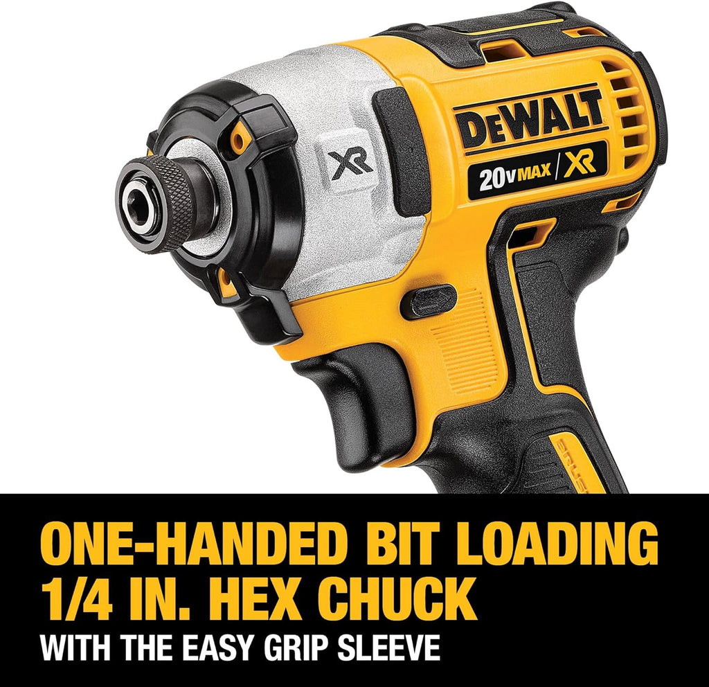 DEWALT 20V MAX XR Drywall Cutting Tool Combo Kit, Cut Out Tool, Drywall Screwgun, Impact Driver, with Batteries, Charger, and Collets Included, 5.0Ah (DCK303P2)