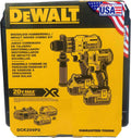 Dewalt DCK299P2 5.0Ah 20V Cordless Brushless Drill 2-Tool Combo Kit
