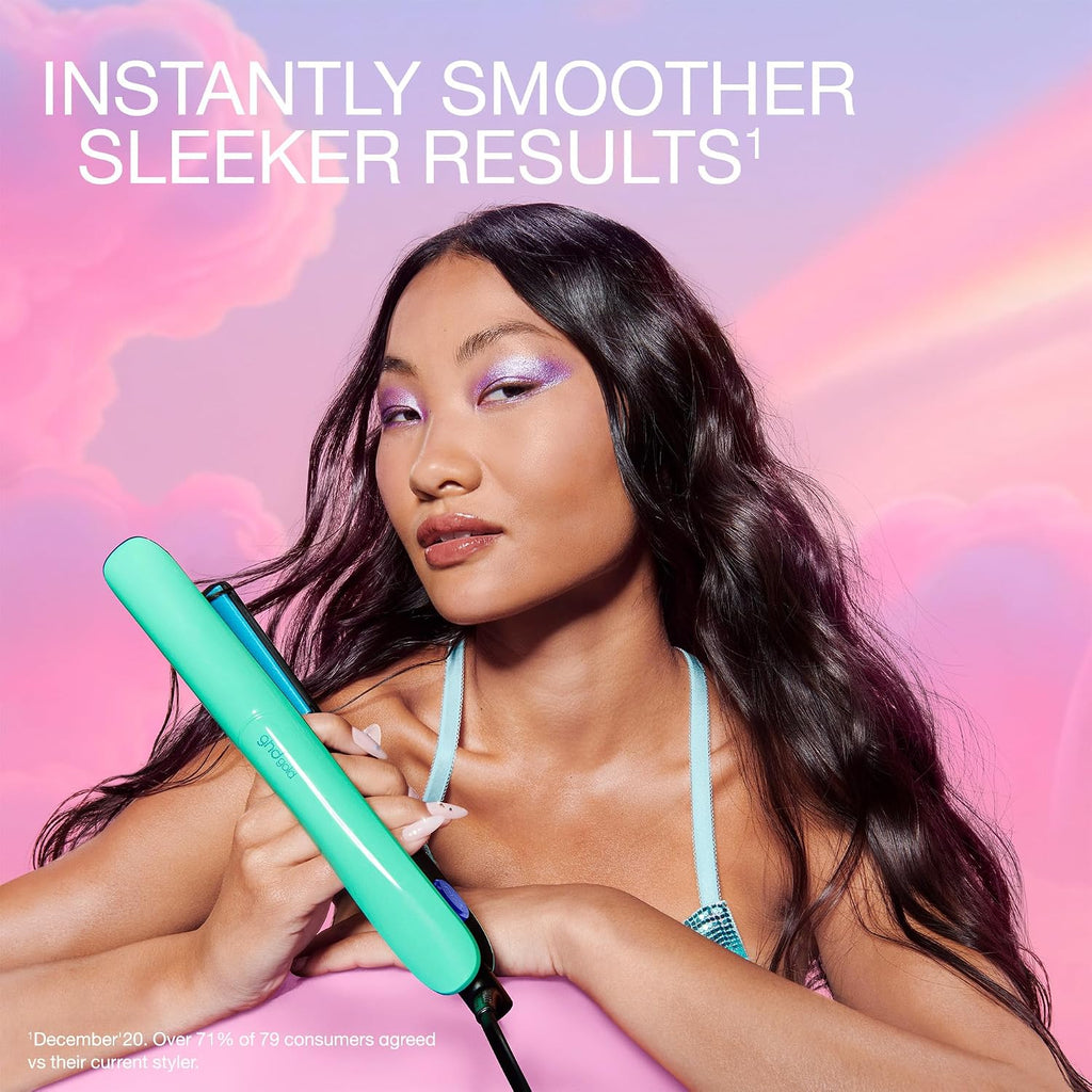ghd Gold ― 1' Flat Iron Hair Straightener | Professional Ceramic Hair Straightening Styling Tool for Stronger Hair & More Color Protection
